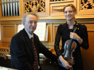Duitse orgel- en vioolmuziek tijdens concert in Westwoud