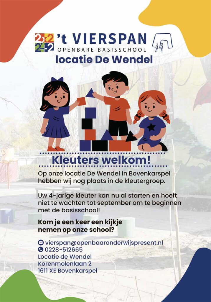 Peuterinloop Dag poster 1