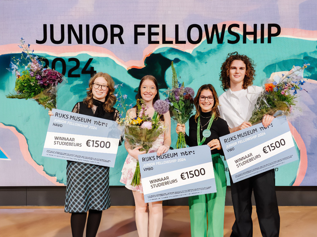 Winnaars van Rijksmuseum Junior Fellowship 24