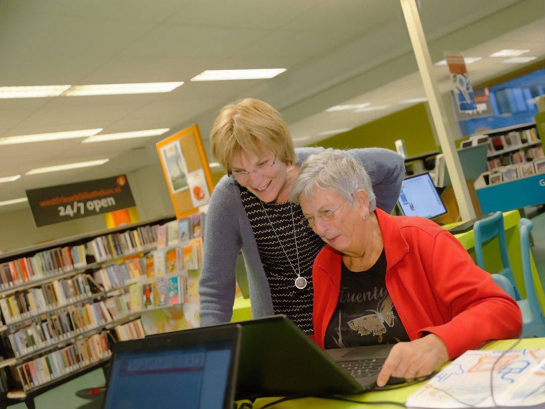 Voorlichting Westfriese Bibliotheken in De Baanbreker