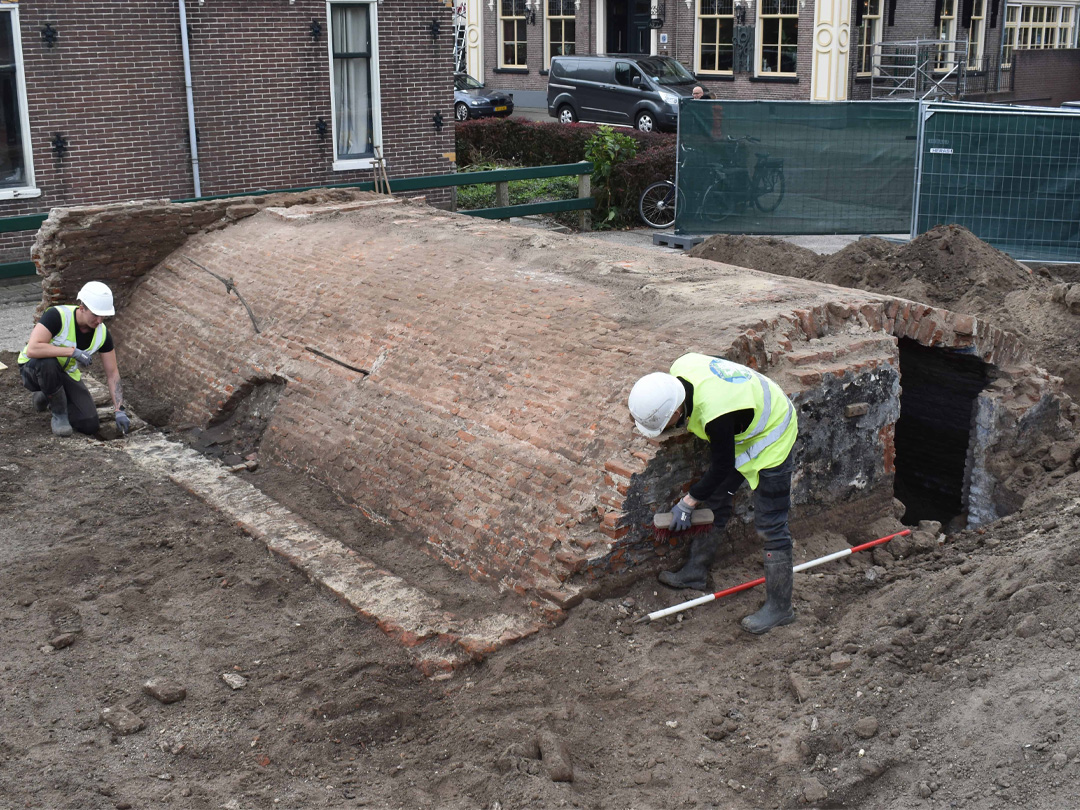 Gewelf kelder Stenen Kamer