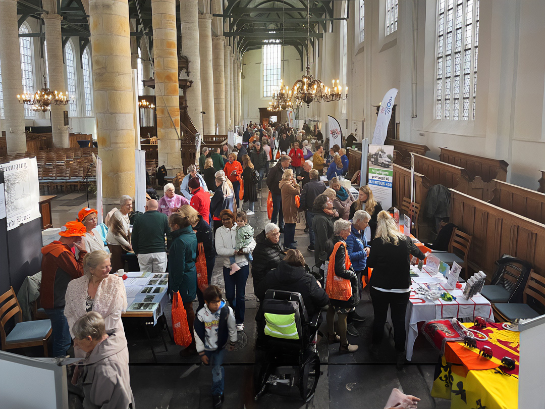 Vrijwilligersmarkt SED - Westerkerk Enkhuizen Foto 1