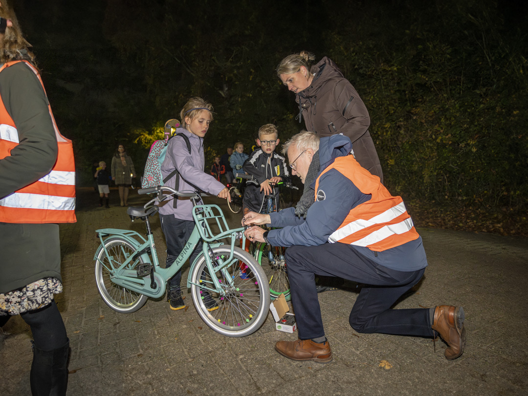 lichtjesactie bij Sportpark Groenoord