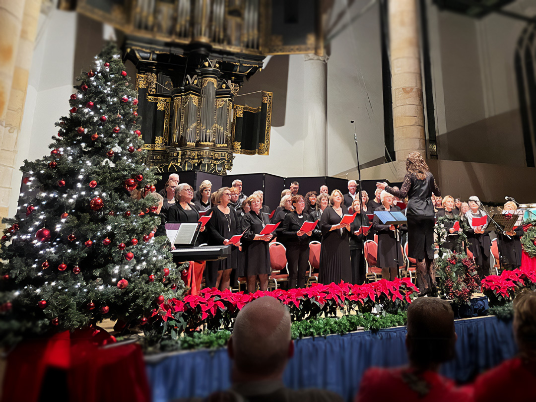 Kerstsamenzang in Westerkerk Enkhuizen