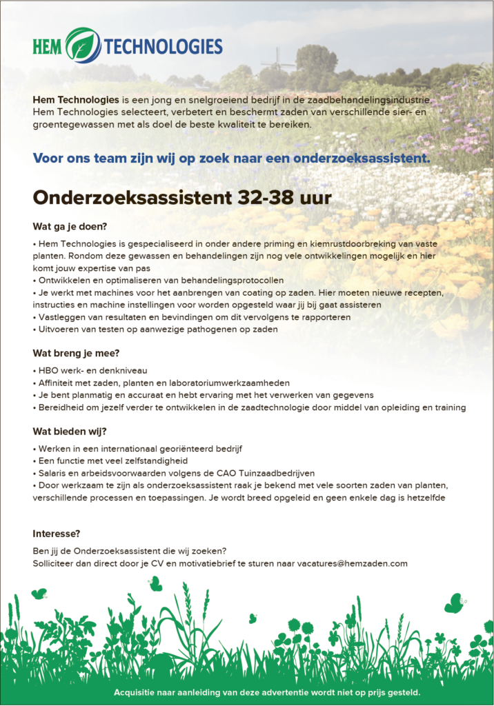 Hem Technologies vacature