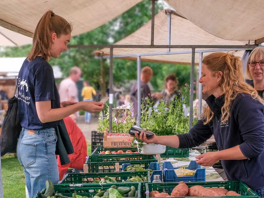 Eerste MAKS Biomarkt van dit jaar op zondag 30 maart