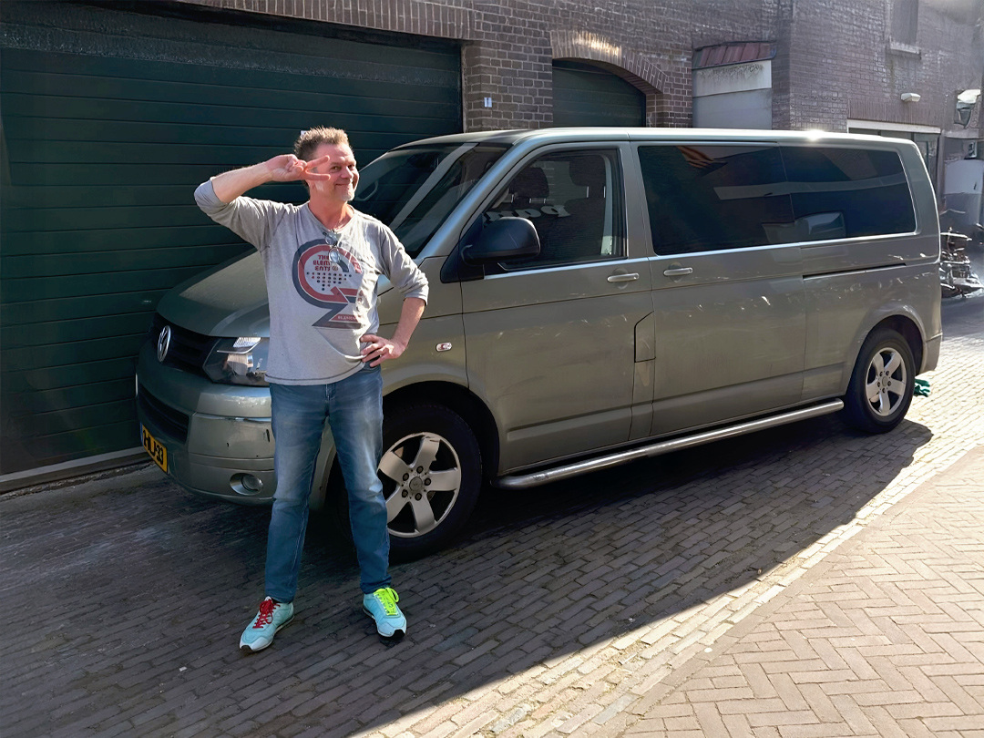 Ton Appelman vrijwillig chauffeur voor Baanbreker