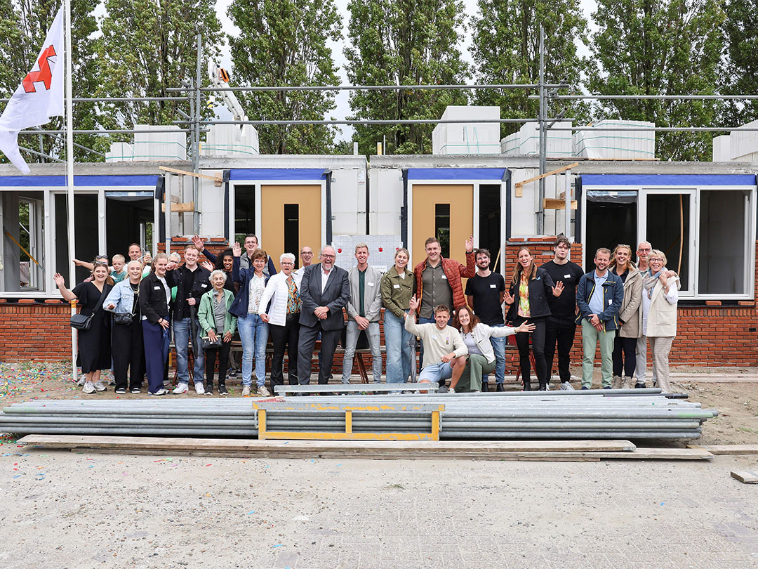 Eerste steen gelegd Slotlaan Wervershoof!
