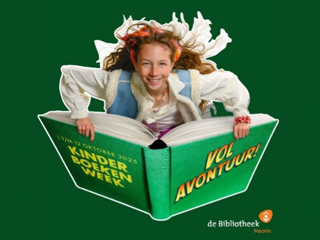 Tijdens de Kinderboekenweek wordt lezen een spannend avontuur in de Bibliotheek Hoorn!