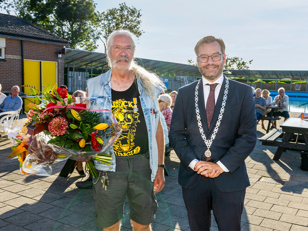 Voor zijn jarenlange inzet als vrijwilliger is Cees Besseling uit Nibbixwoud op zondag 7 september benoemd tot Lid in de Orde van Oranje-Nassau!