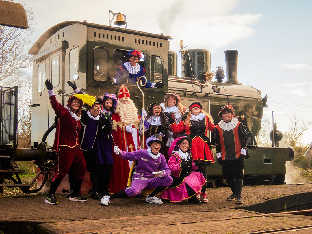 Als de goede Sint weer in het land is neemt de Pieten Expres je mee op Spannende Tijdreis van Hoorn naar Wognum!