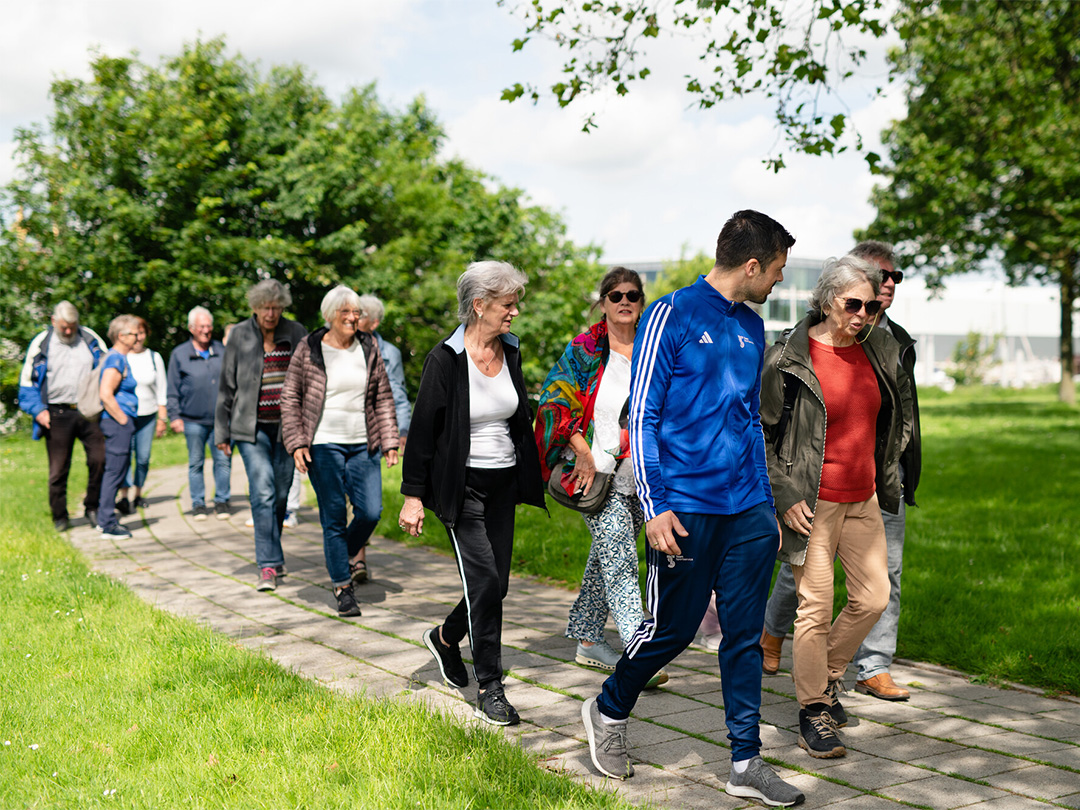 In de week van 10 november nodigt Team Sportservice je uit voor een gezellige en begeleide wandeling!