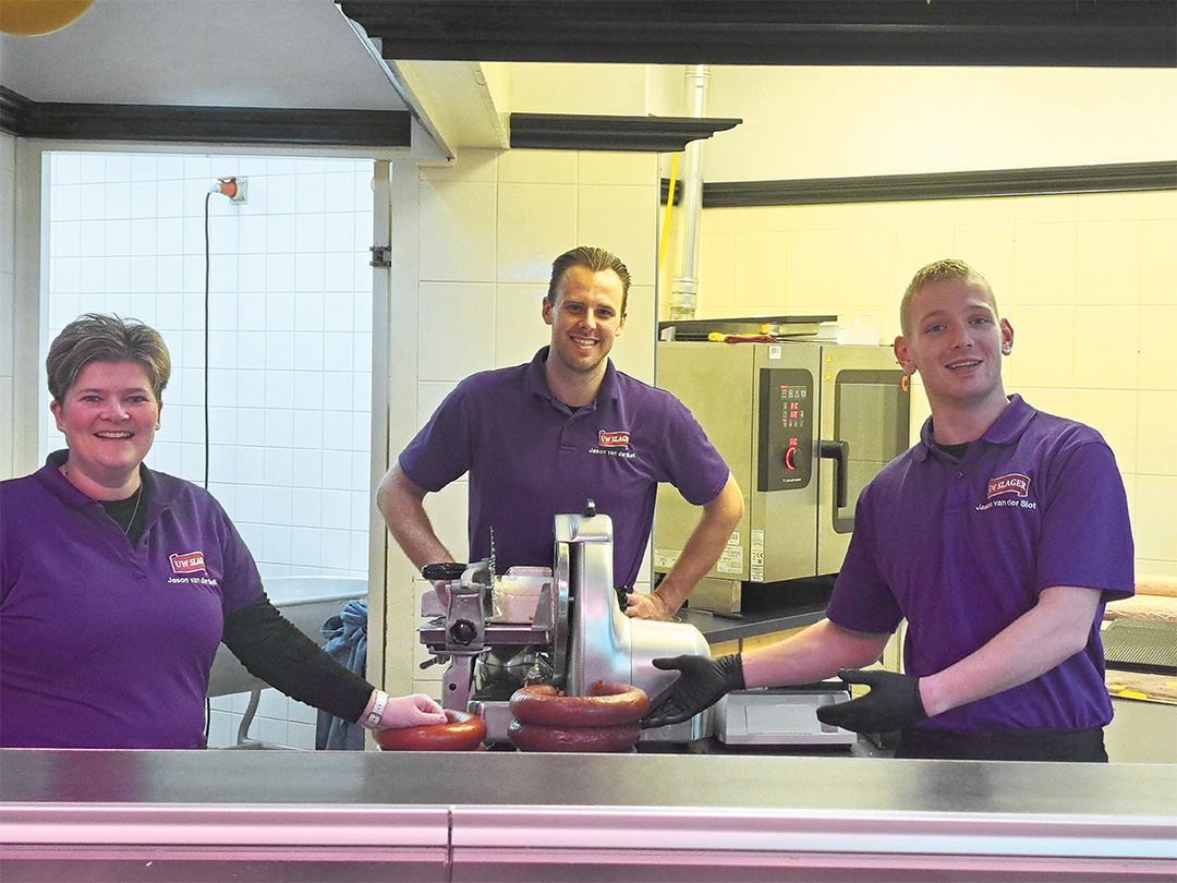 Jason van der Slot houdt van de creativiteit van het slagersvak!