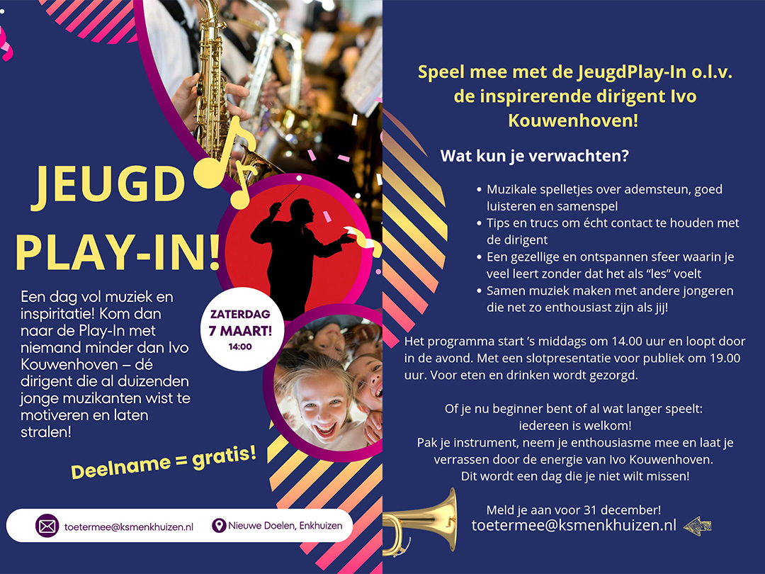 Speel mee met de JeugdPlay!