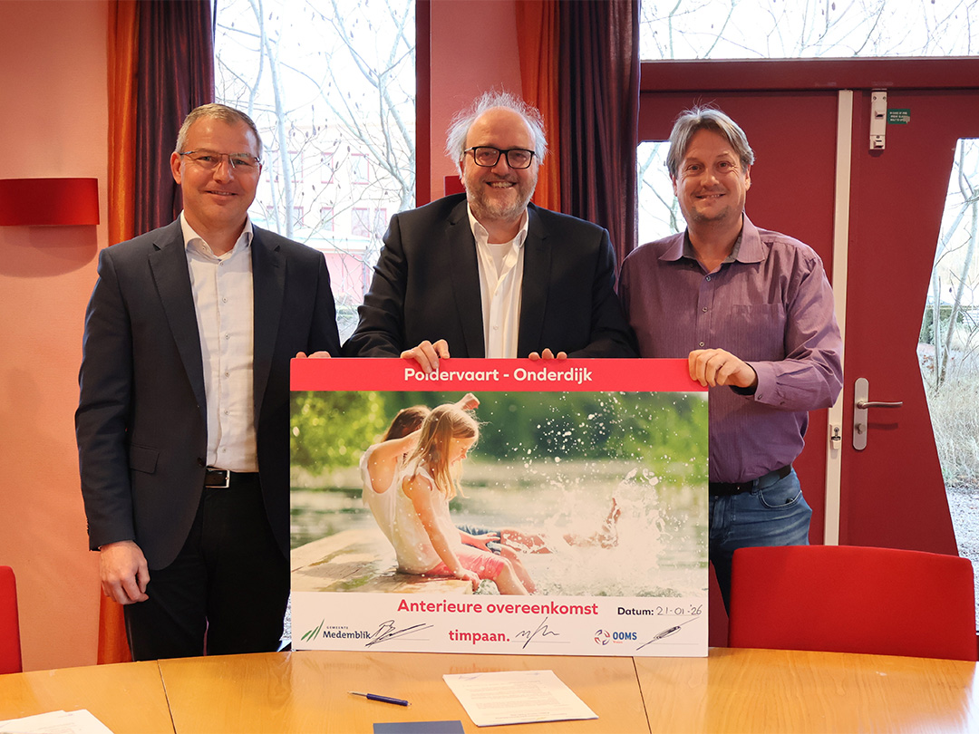 Anterieure Overeenkomst Poldervaart te Onderdijk getekend!