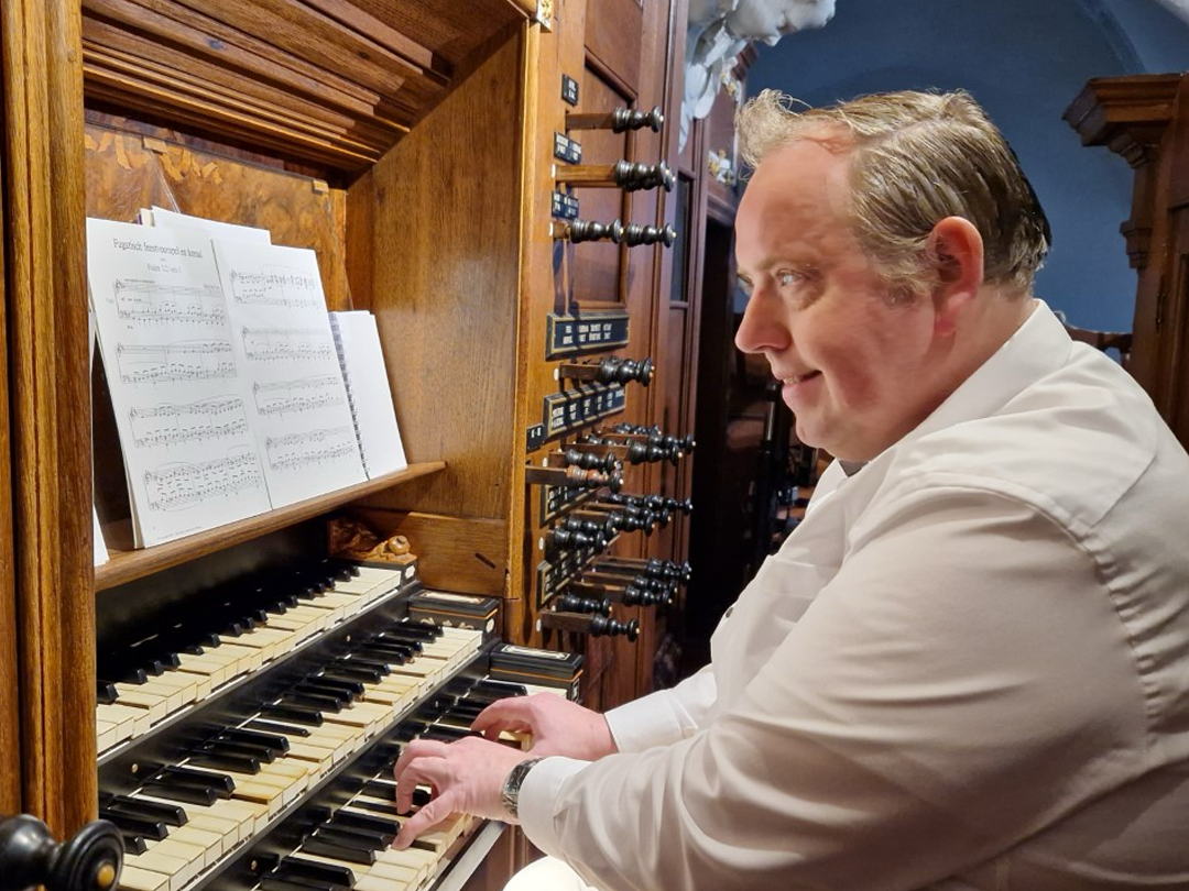 Orgelconcert Jos Moeke 9 mei a.s. in Hervormde kerk Venhuizen