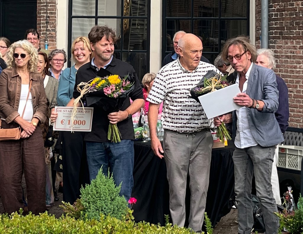 Prijsuitreiking Kunstwedstrijd